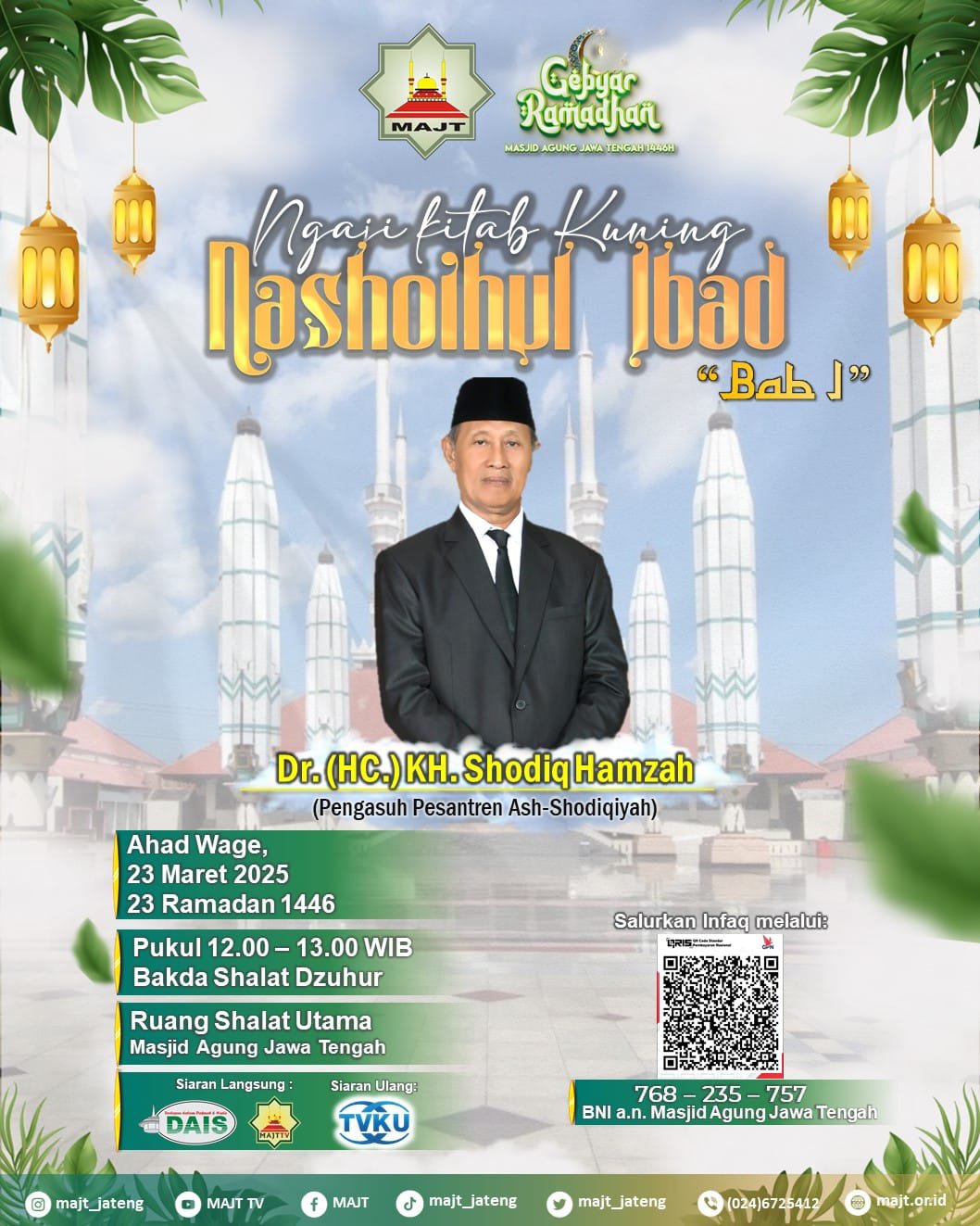 Ngaji Kitab Kuning Nashoihul Ibad Bab I