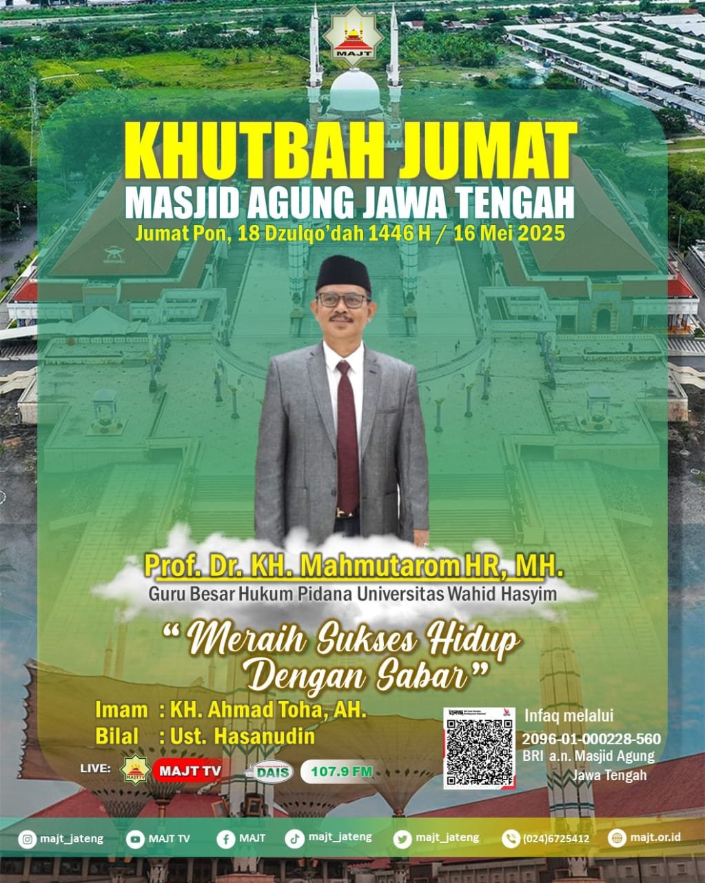 Meraih sukses hidup dengan sabar