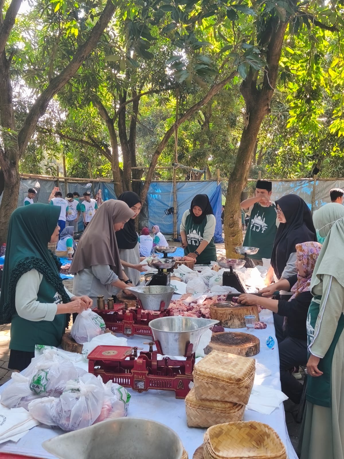Rayakan Idul Adha 1446 H, Panitia Idul Adha MAJT Semarang Sembelih 45 Hewan Kurban