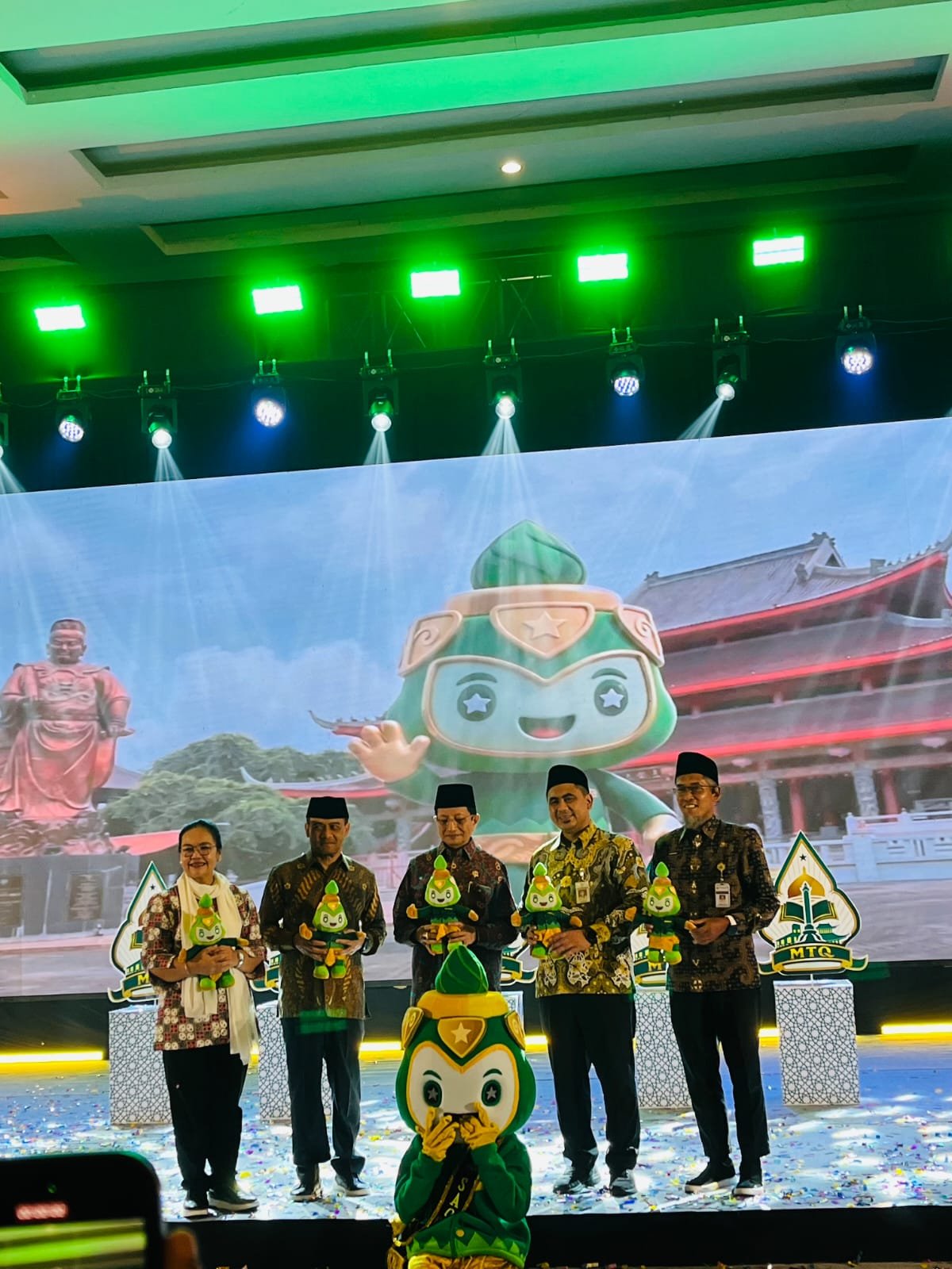 LOGO DAN MASKOT 'SAQUR' MTQ NASIONAL 2026 RESMI DILUNCURKAN DI MAJT, JATENG SIAP SAMBUT SYIAR NUSANTARA