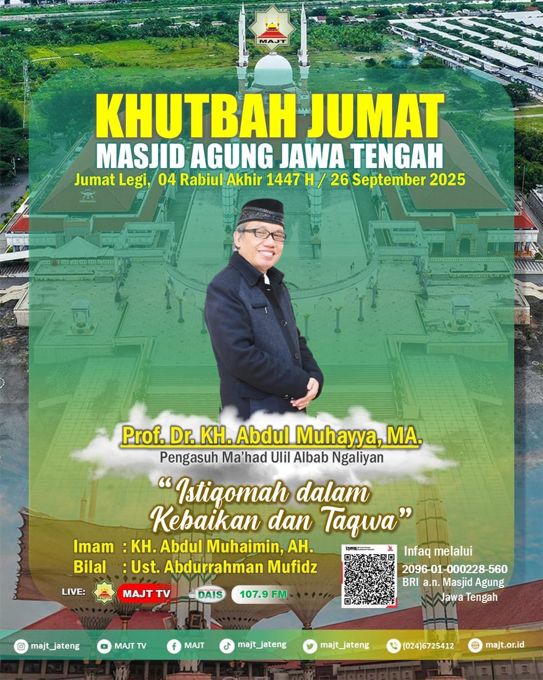 Istiqomah dalam kebaikan dan taqwa