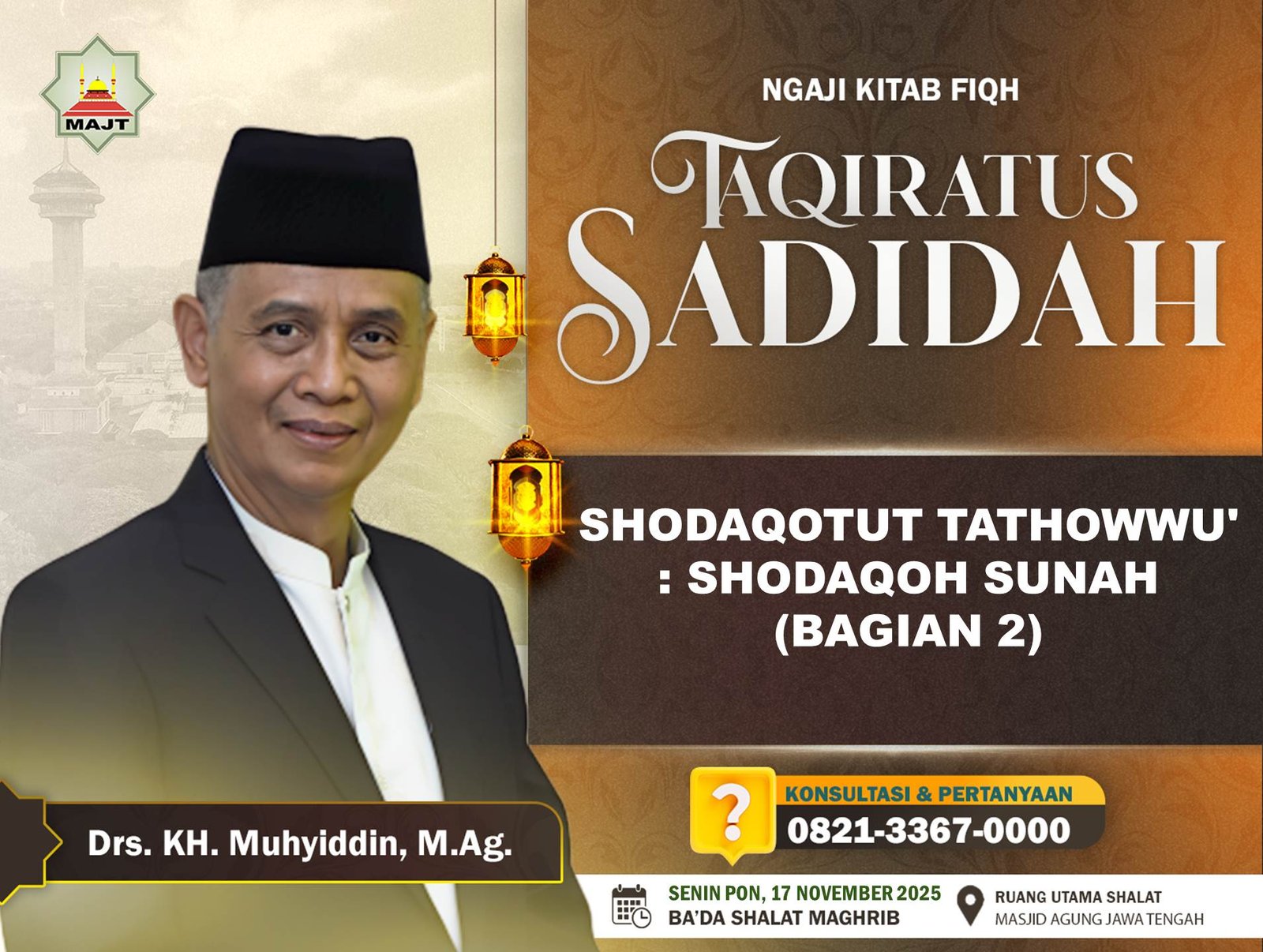 Shodaqotut Tathowwu' : Shodaqoh Sunah  (Bagian 2)