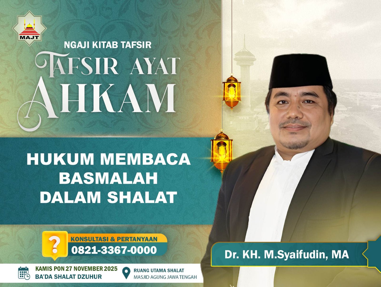 Hukum membaca Basmalah dalam Shalat   
