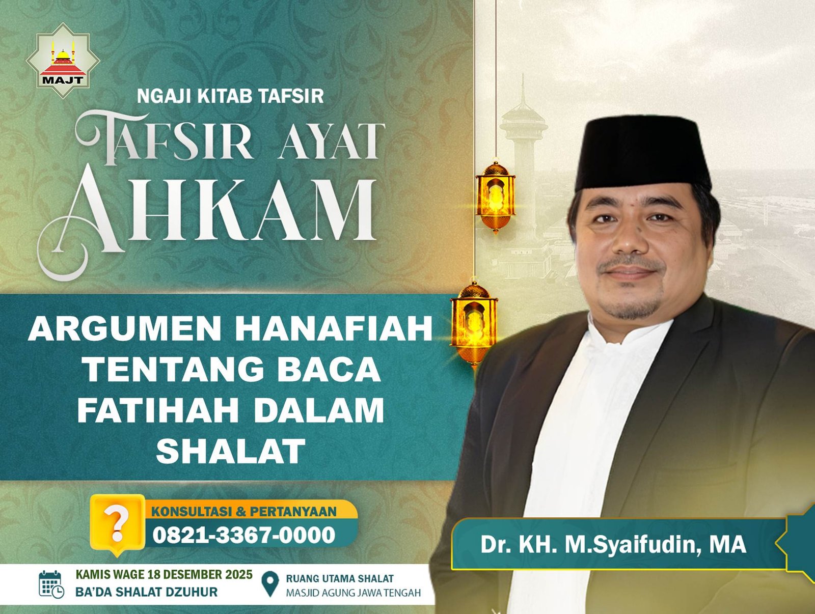 Argumen Hanafiah tentang baca Fatihah dalam Shalat