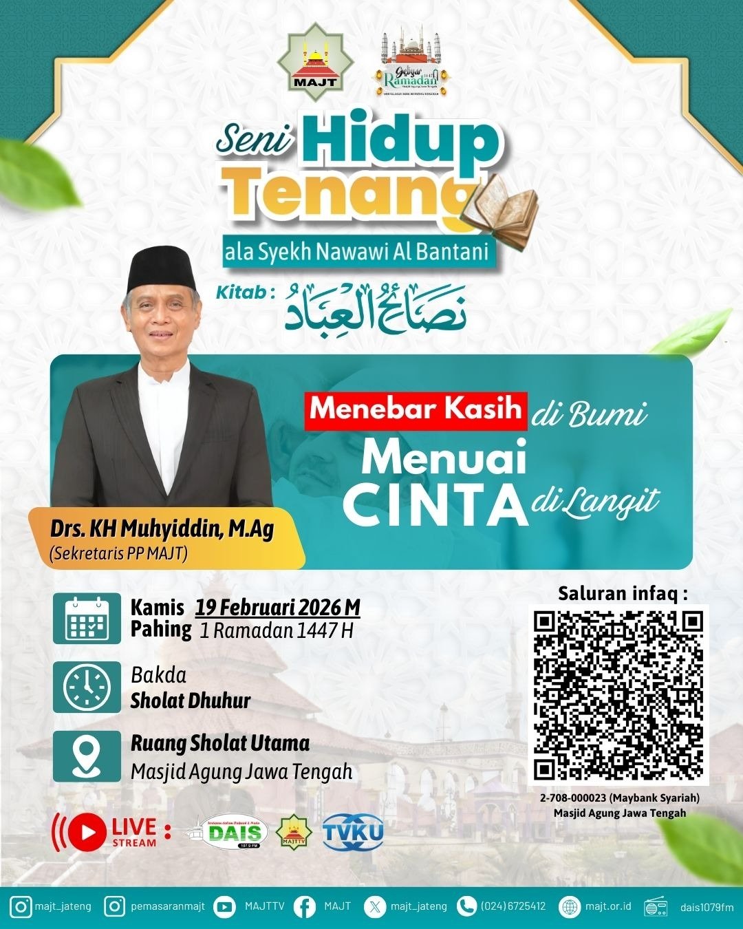 Menebar Kasih di Bumi, Menuai Cinta di Langit