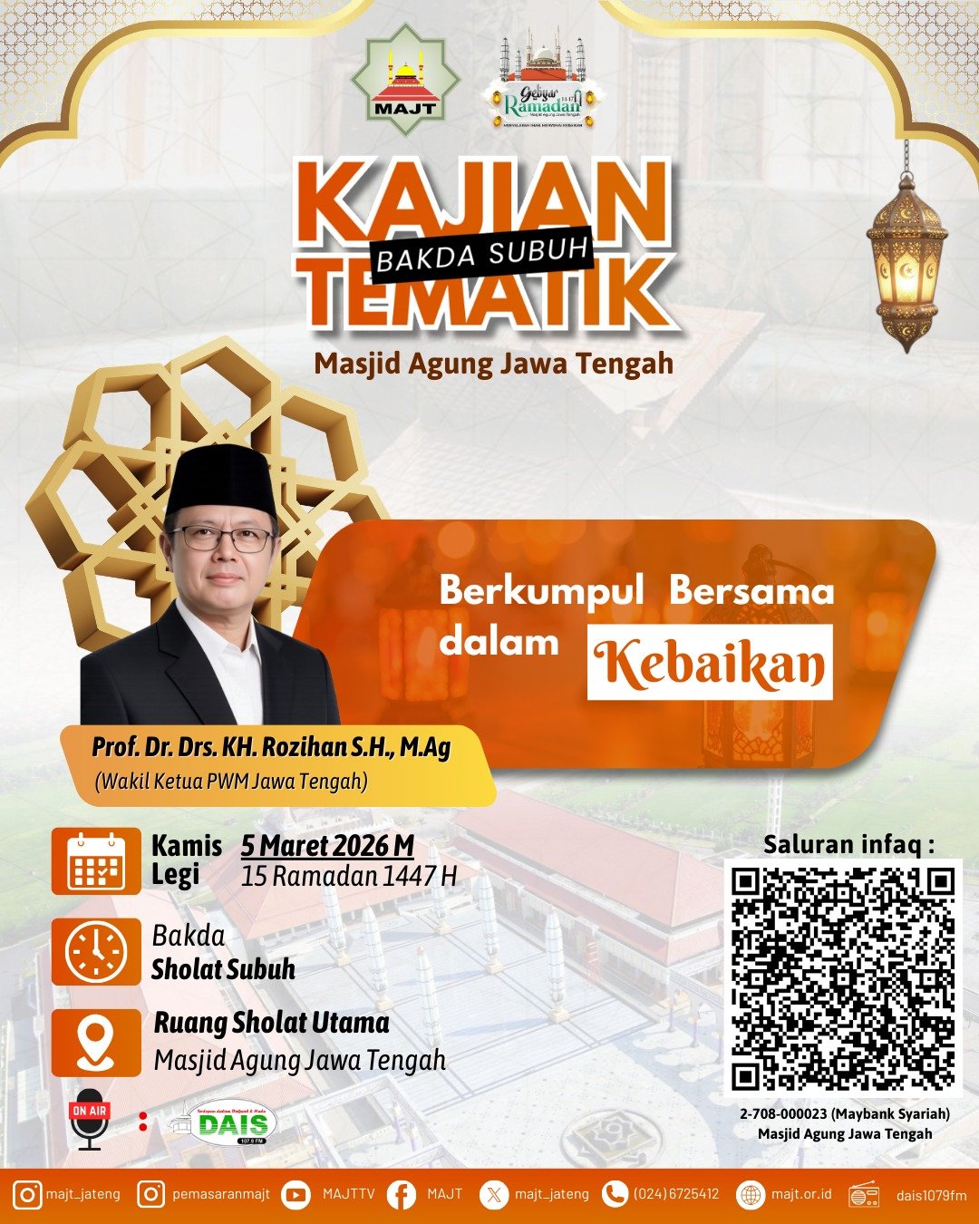 Berkumpul bersama dalam kebaikan 