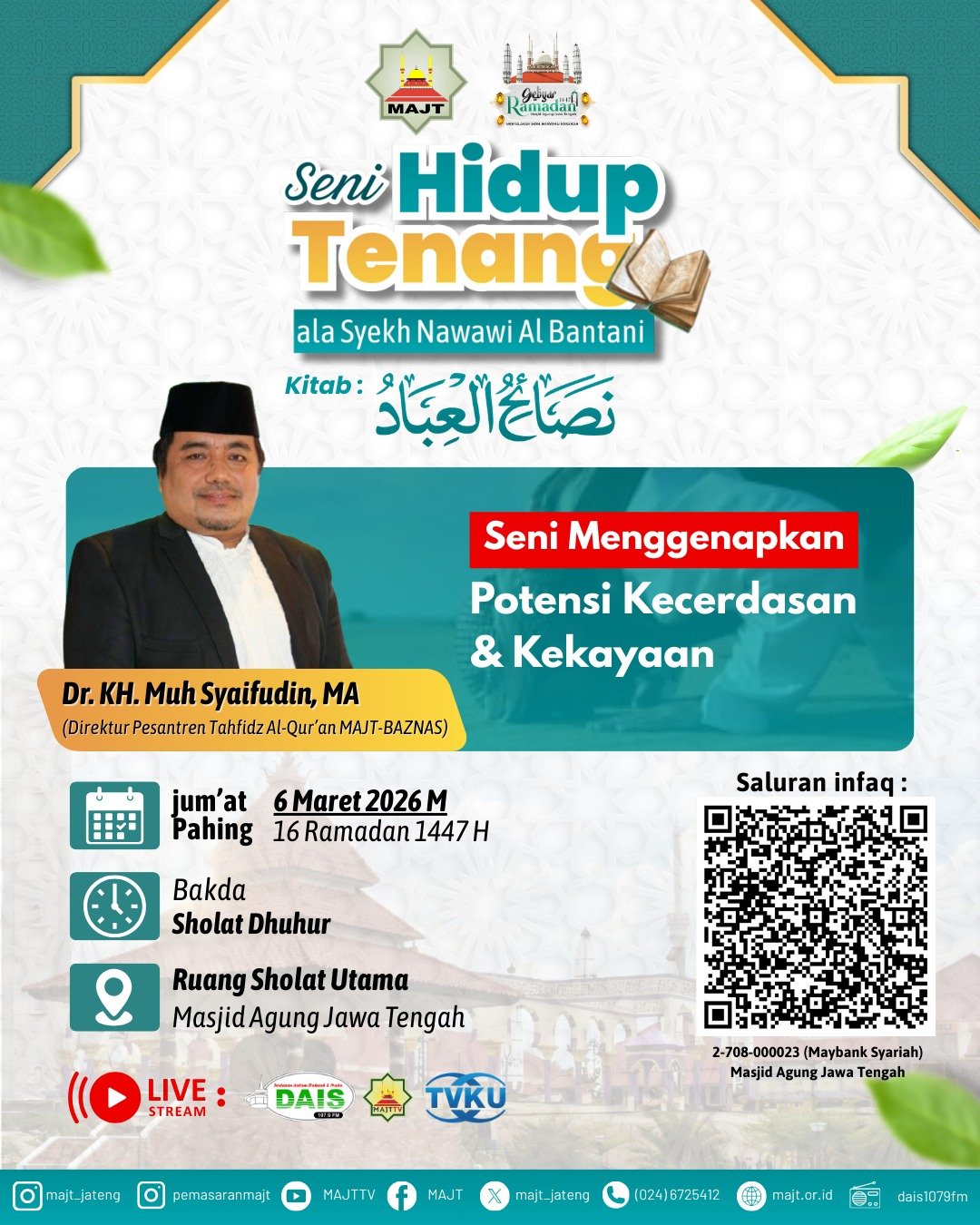 Seni menggenapkan potensi kecerdasan & kekayaan