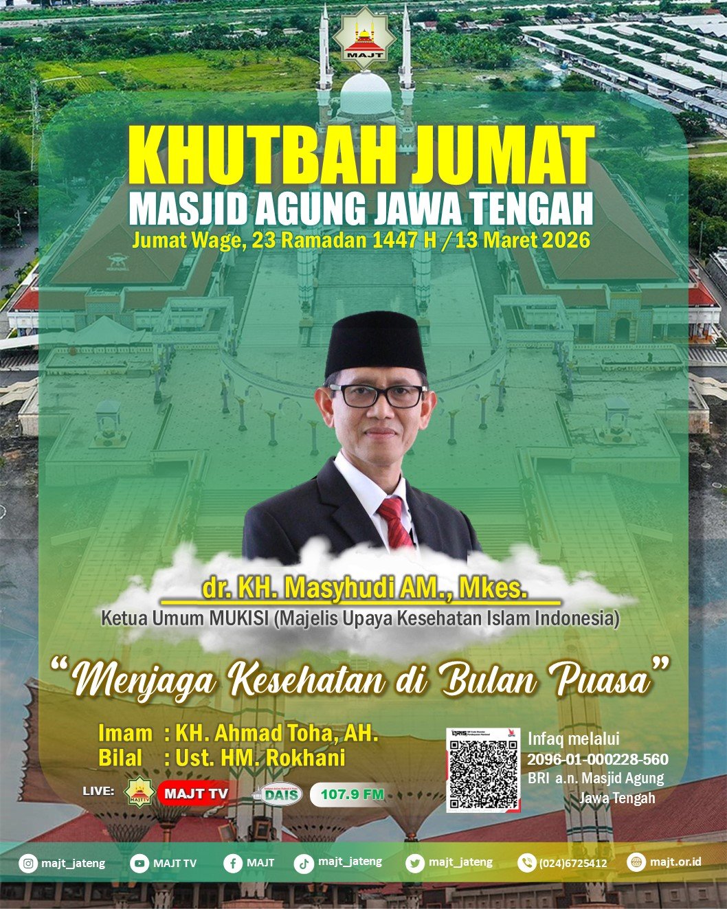 Menjaga kesehatan di bulan puasa