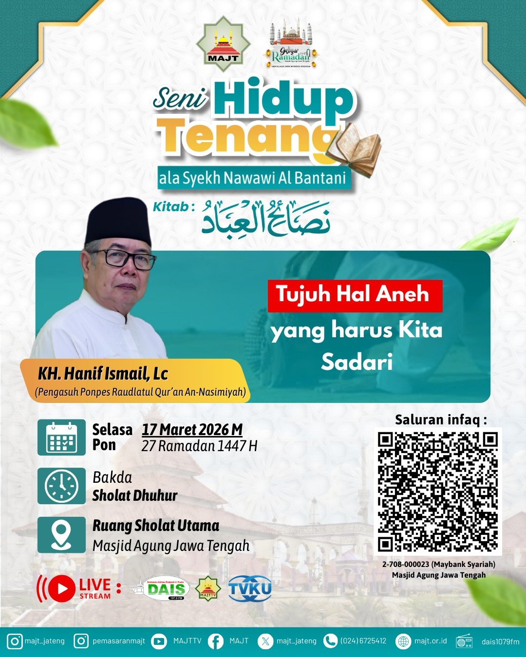 Tujuh hal aneh yang harus kita sadari