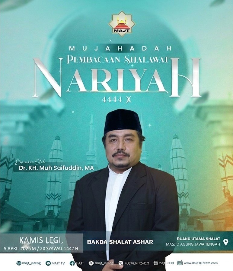 Pembacaan Shalawat Nariyahh 4444 kali
