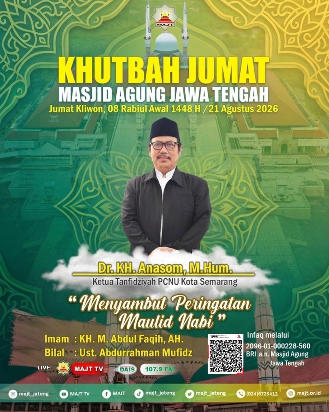 Shalat Jumat - Menyambut Peringatan Maulid Nabi